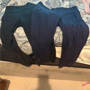 Black and Navy Leggings